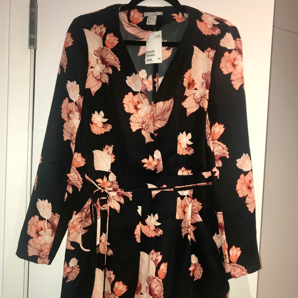 NWT H&M Floral Romper